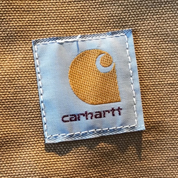 CARHARTT 1998 VINTAGE SHERPA LINED CANVAS DUCK VEST - Picture 6 of 11